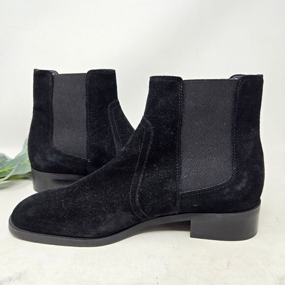 AQUATALIA Tamera Suede Slip On Classic Chelsea Boots 8.5 - Picture 8 of 14